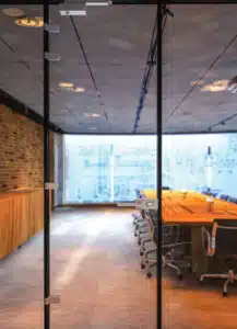 Glass door