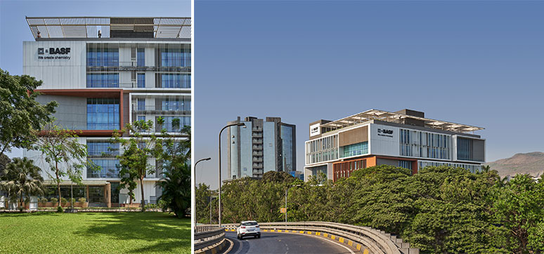 The new innovation campus of BASF Office in Mumbai