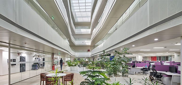 Green Interiors at Cummins Technical Centre – India