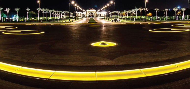 Zaabeel Palace, Dubai — Landscape Lighting Design