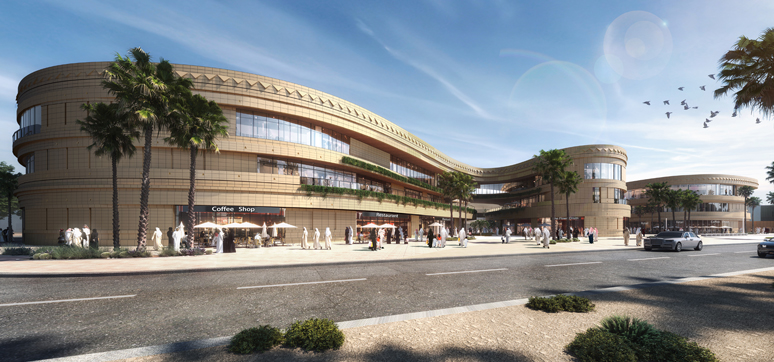 Unified Real Estate Diplomatic Quarter Mall Project