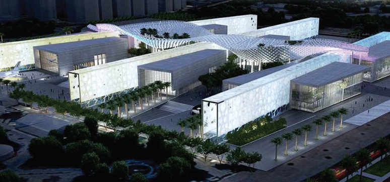 Abdallah Al Salem Cultural Center, Kuwait - Façade Lighting Design
