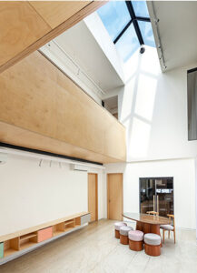 natural light into the upper floors of Palm Avenue in cladding design