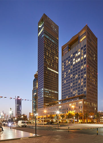 Four Seasons Hotel, Burj Alshaya Centre, Kuwait City