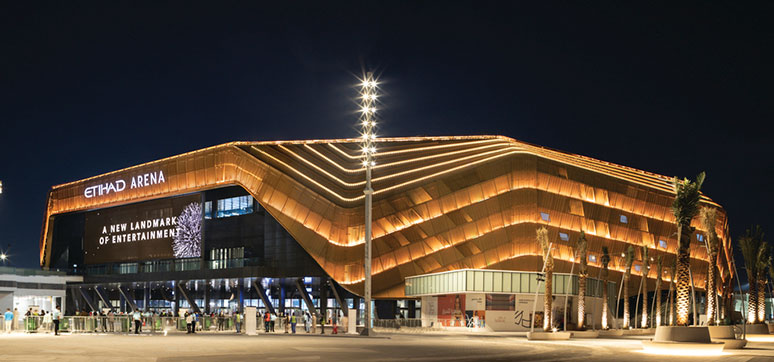 Knauf Insulation in Etihad Arena, UAE