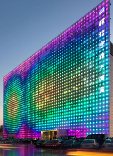  Façades design on GreenPix - Zero Energy Media Wall, Beijing, China