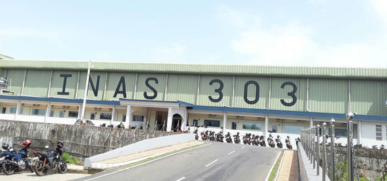 Aluplast at INS Hansa Airforce Station at Goa