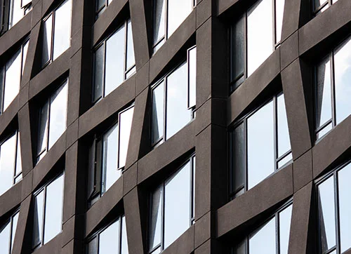 façade panels promote efficient construction