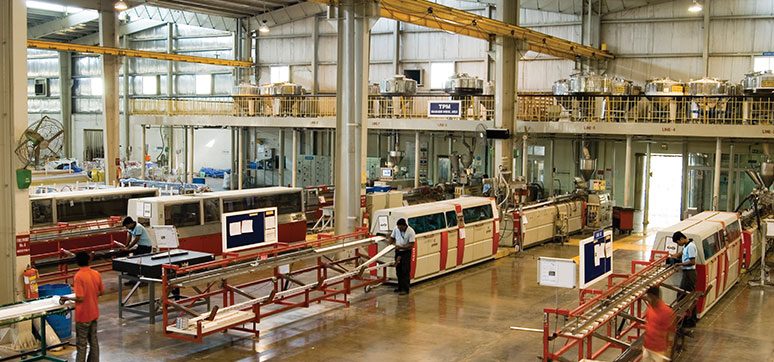 Fenesta windows & doors Manufacturing facility at Kota