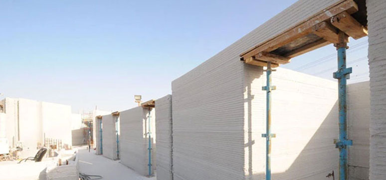 3D printed cement 2-story building in Dubai - largest 3D printing in the world