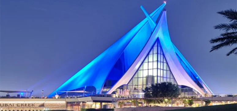 Best Facade Lighting Design at Dubai Creek Golf Club