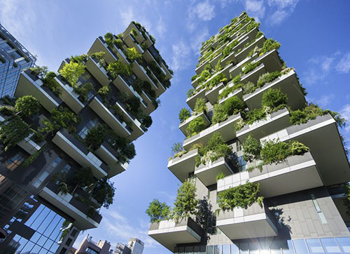 Green Facade Design / Living Exterior Wall by Haus Von Eden