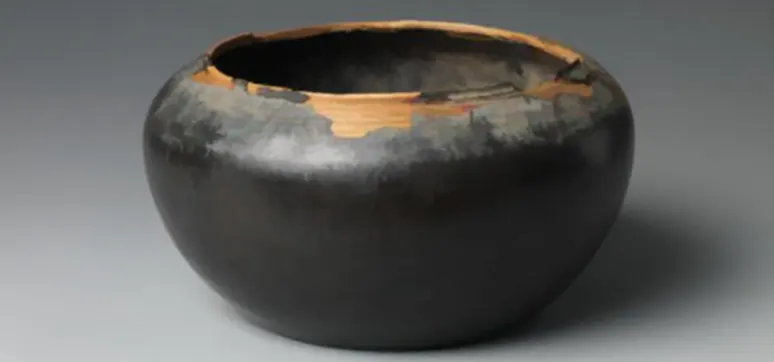 lacquered wooden bowl