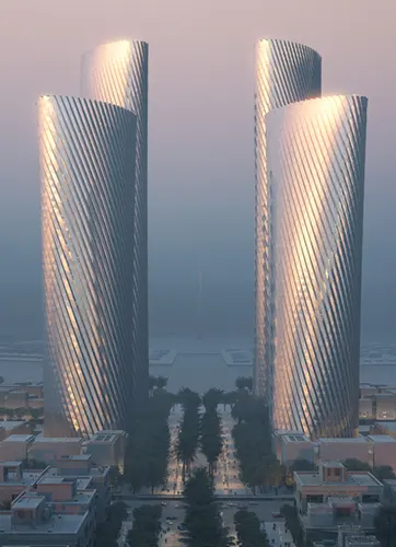 Lusail Plaza Towers in Qatar