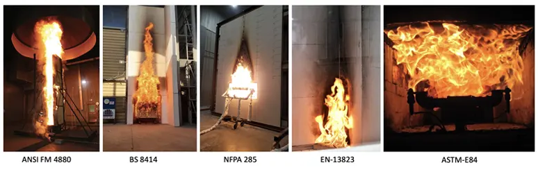 Fire Tests and Methods for Passive Fire Protection