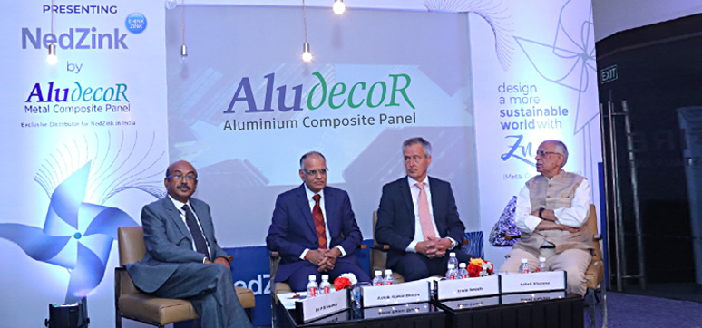 Aludecor and Nedzink join hands to revolutionize the sustainable façades in India