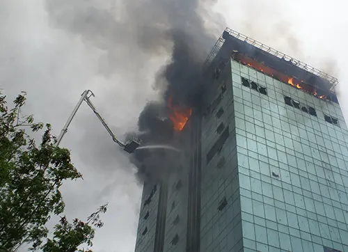 Fire at Lotus Business Park, Mumbai