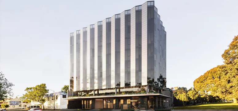 A Melbourne Office Building - A Skyscraper with Solar Façade
