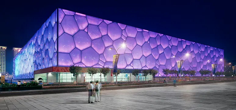 Water Cube Swimming Center Beijing WH775