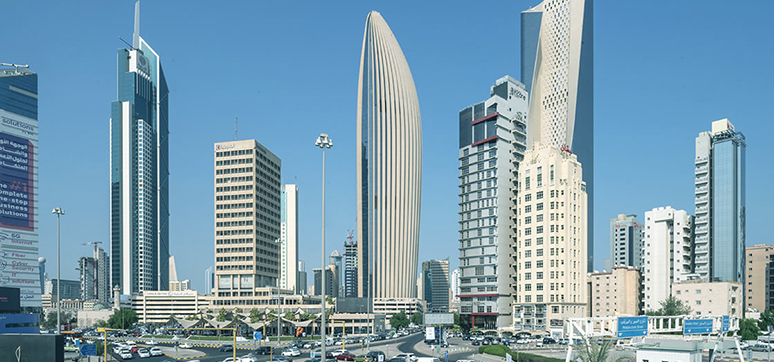 National Bank of Kuwait’s Fin-Wrapped Tower