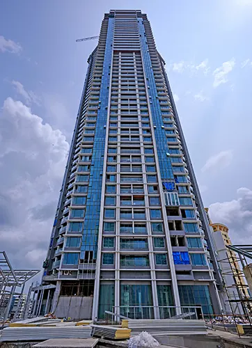 A high-end residential tower - 25 South by Hubtown Developers at Prabhadevi, Mumbai