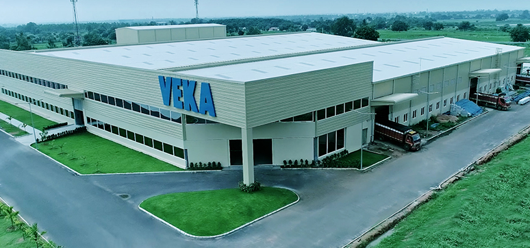 NCL VEKA has a state-of-the-art extrusion capacity of 24,000 tonnes of uPVC profiles which is the largest in India