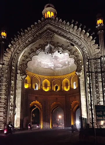 The Turkish Gate of Lucknow,’ popularly known as Rumi Gate