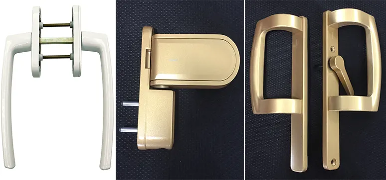 uPVC handles and locks from OBEN Hardware