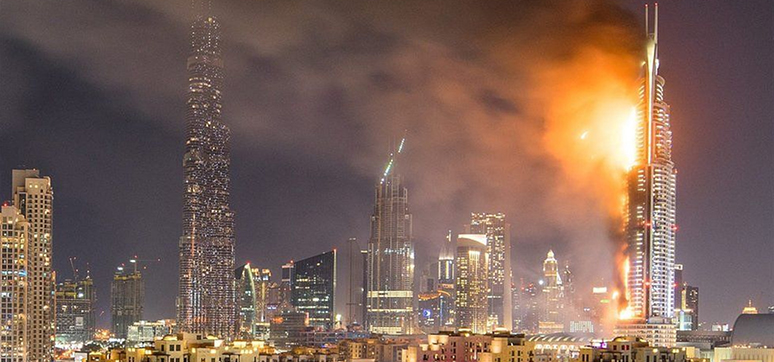 Fire Accidents in Dubai: The Torch in Dubai on fire