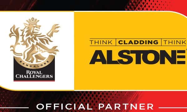 Alstone –The Country’s Premier Metal Composite Panel Brand Collaborates with Royal Challengers Bangalore as Official Partner for IPL 2023