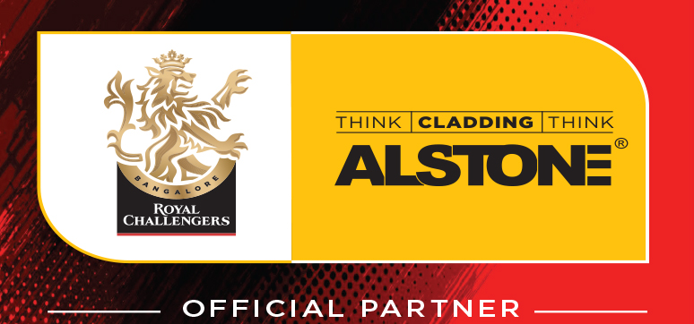 Alstone –The Country’s Premier Metal Composite Panel Brand Collaborates with Royal Challengers Bangalore as Official Partner for IPL 2023