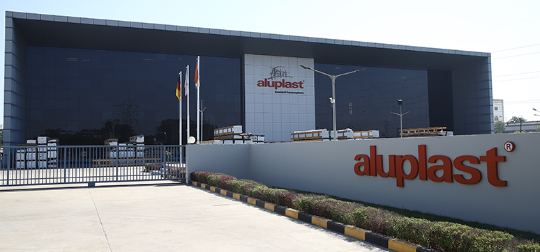 aluplast factory at Vadodara, Gujarat