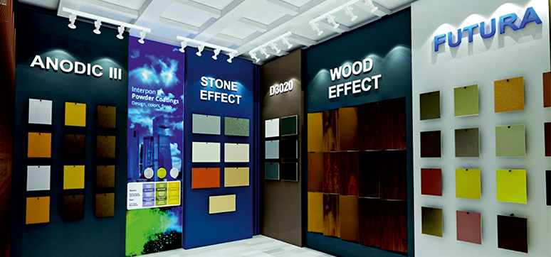 Interpon Powder Coatings Colour Studio in Delhi by Powdertek
