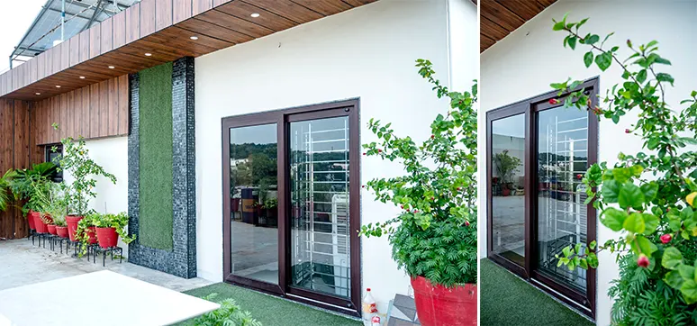 Residential project - Western Style Windows India. IDEAL 2000®, Smart-slide