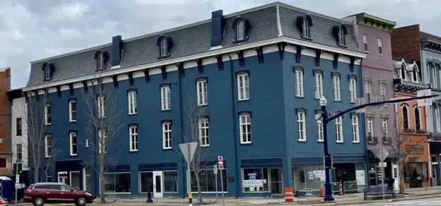 Work on the Troy downtown façade program gets completed