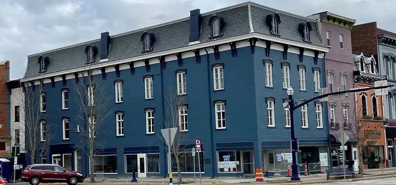 Work on the Troy downtown façade program gets completed
