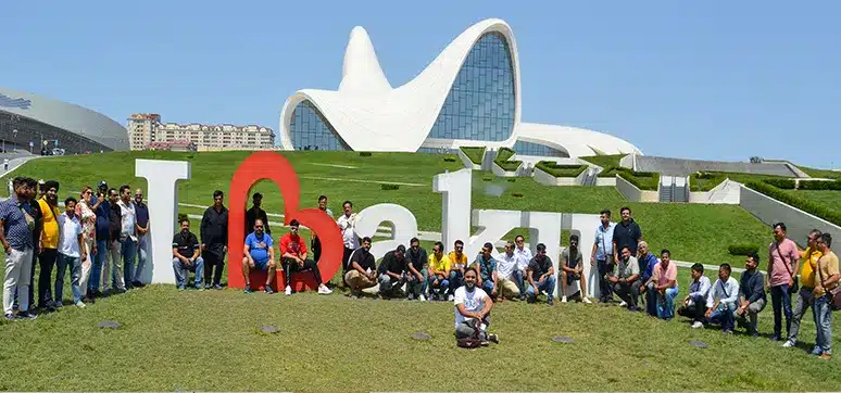 Team Alstone in Baku, Azerbaijan