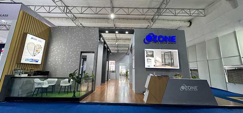 Ozone unveils its new product lines at Zak Glass Technology Expo