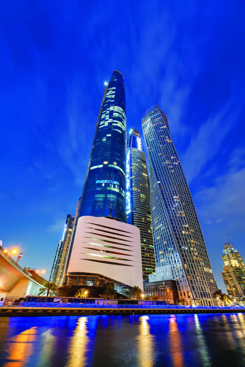 Acoustic comfort is a key consideration for any modern building (Project: Ciel Tower, Dubai)