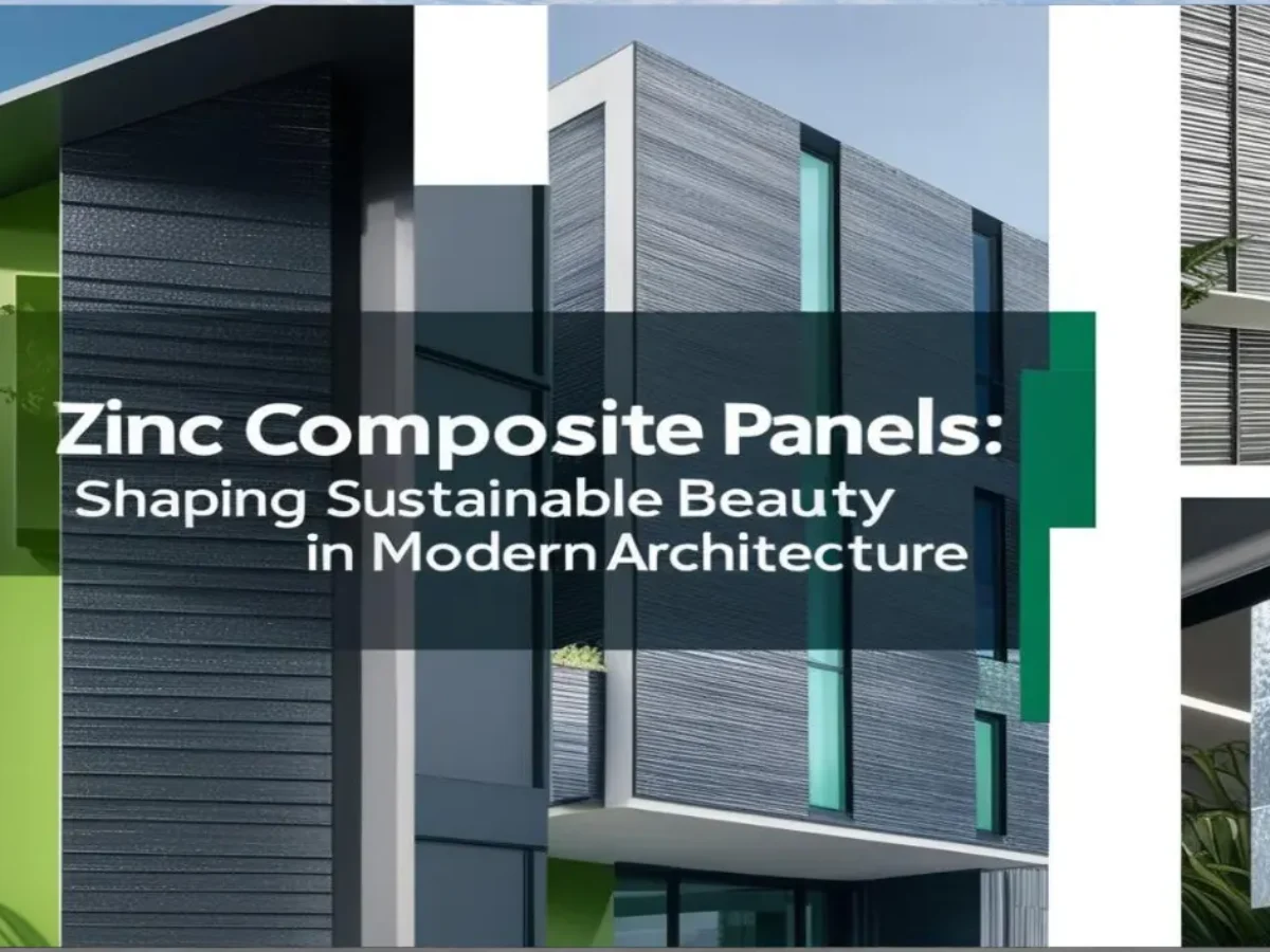Zinc Composite Panels - Shaping Sustainable Beauty In Modern