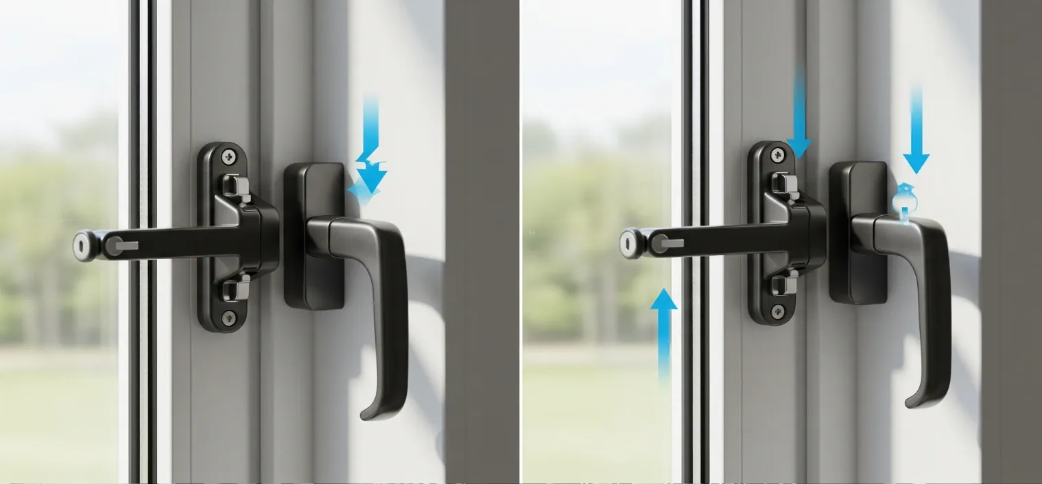 Innovative Detachable Handle Solution For Secure Window Operation