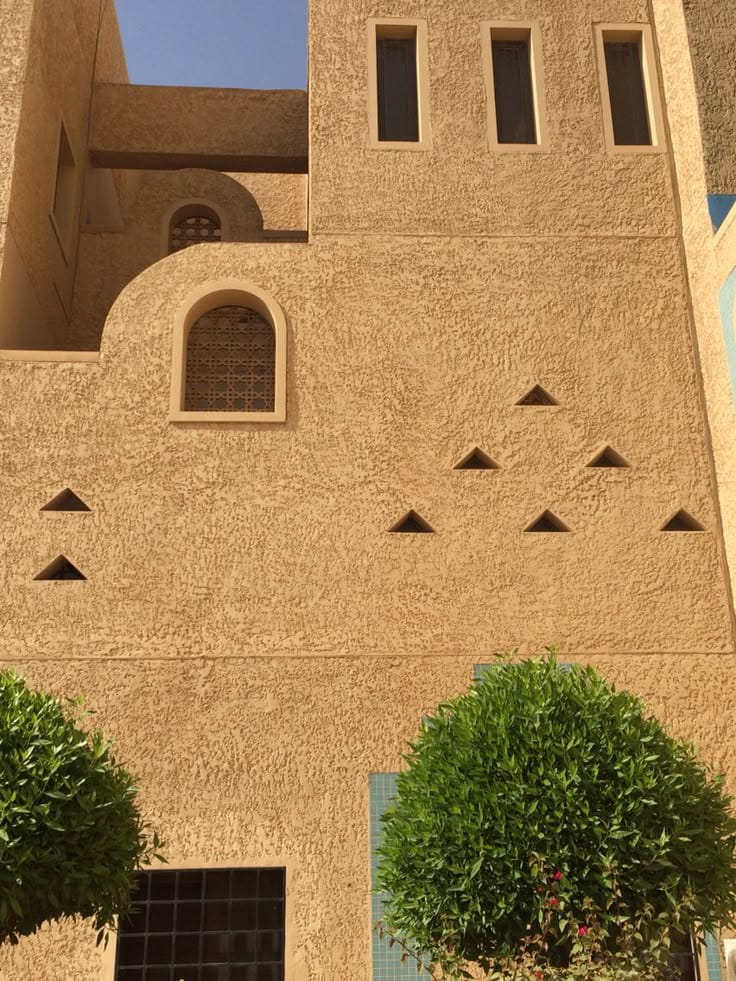 Najdi Architecture Saudi Arabia Riyadh (Image Courtesy New Murabba)