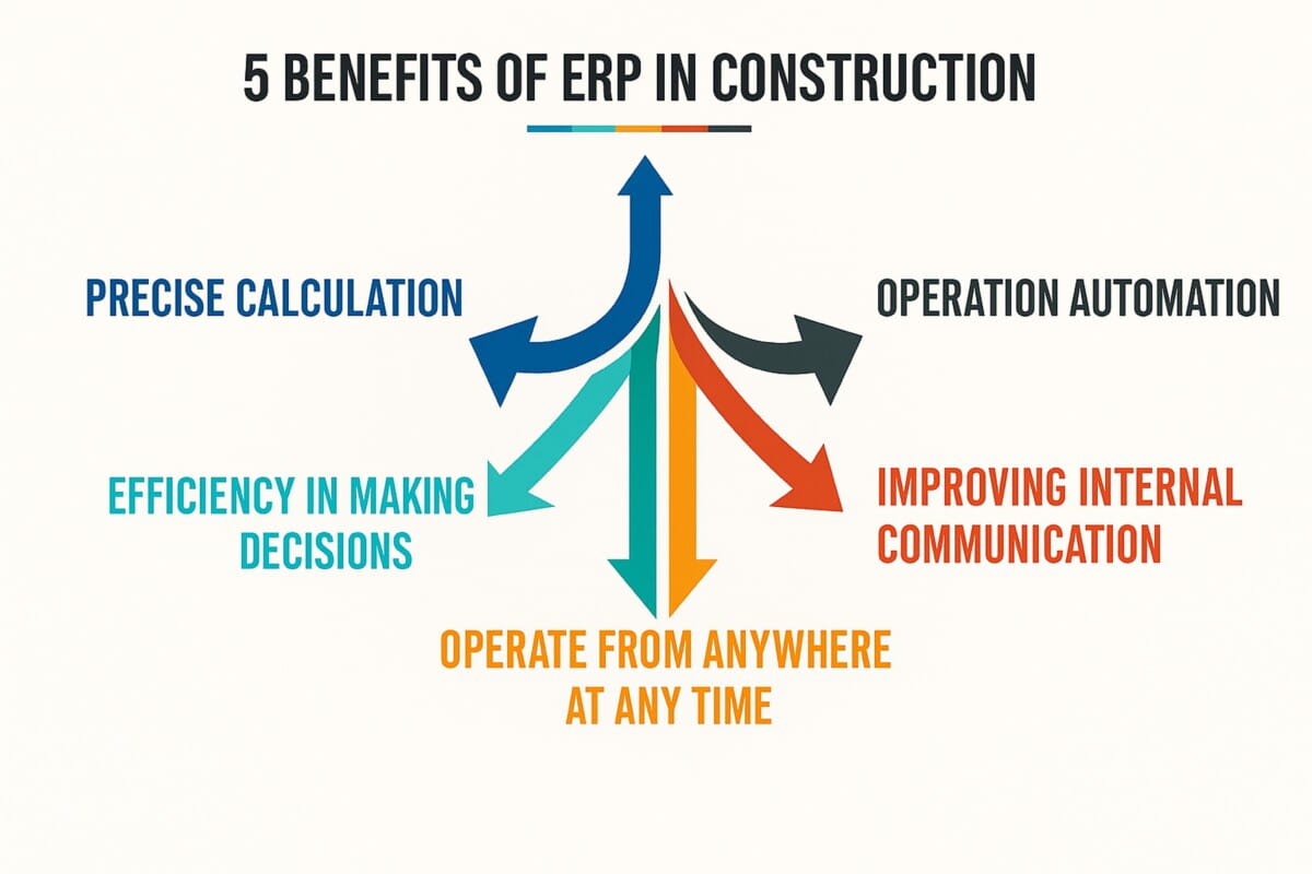 ERP system impact on construction industry