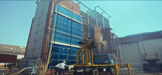 Water penetration Testing In Facade Building