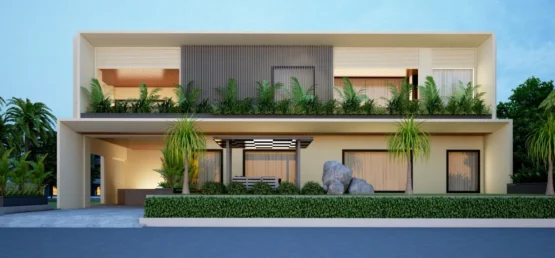 A sense of openness and transparency - The screen along with glass windows allows natural light to flood in creating an airy atmosphere
