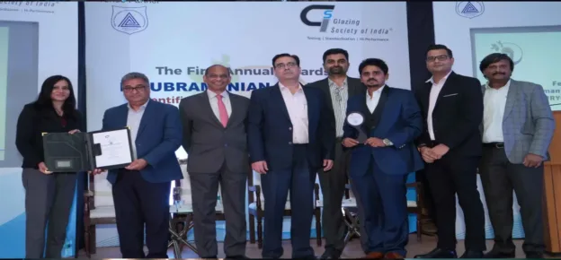 First Annual R Subramanian Fellowship Awards Encourage Glass And Glazing Research In India
