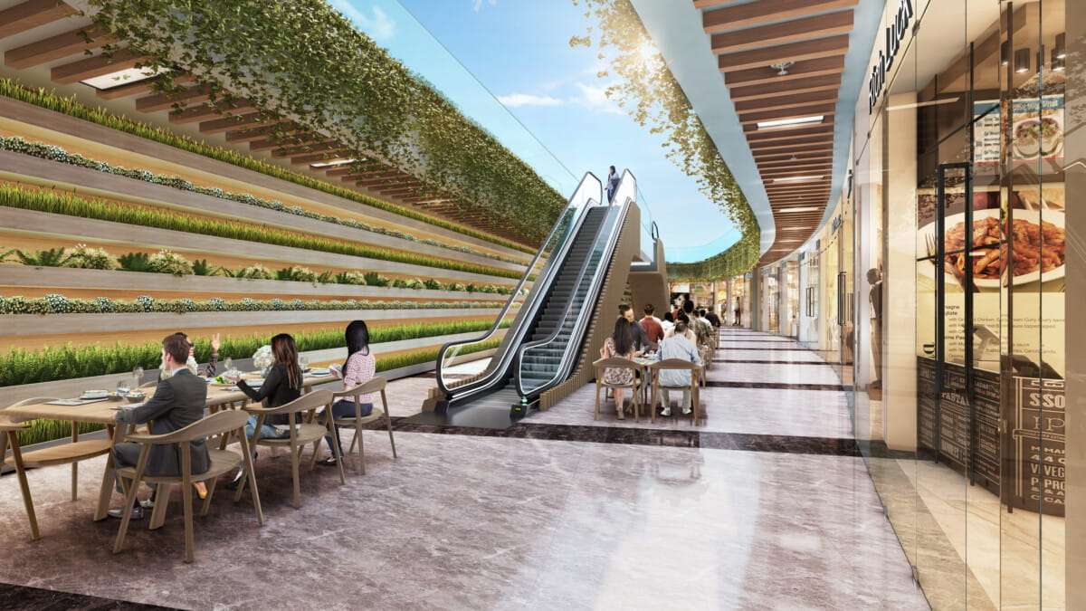 Mahagun Marina Walk, Greater Noida, Indoor Automatic sprinkler system (Image Credit – Experion Developers)