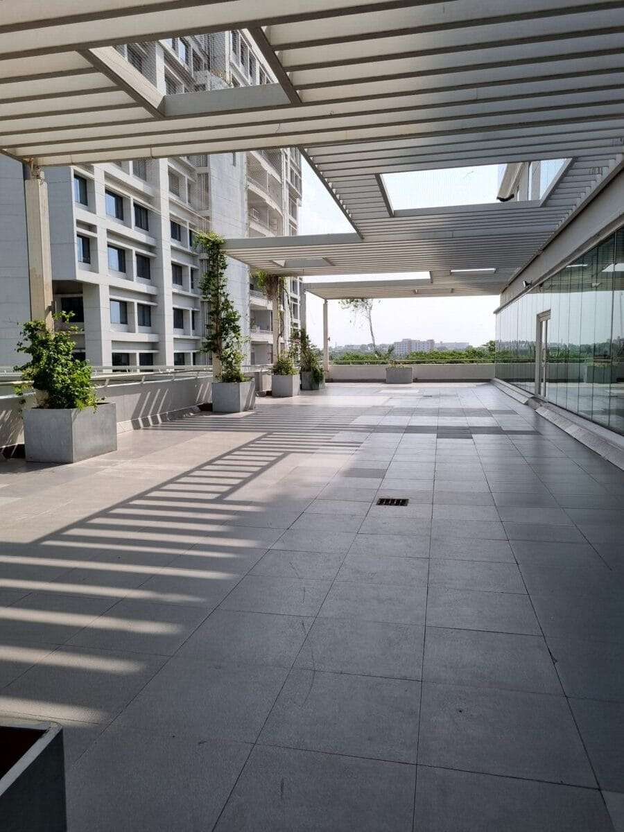 Fire and emergency balconies serve a dual purpose - ensuring safe evacuation during emergencies while doubling as open leisure spaces for occupants in everyday use