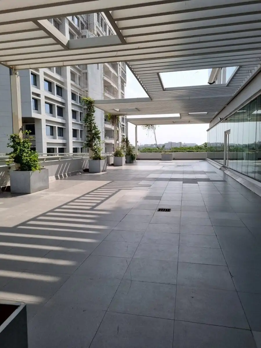 Fire and emergency balconies serve a dual purpose - ensuring safe evacuation during emergencies while doubling as open leisure spaces for occupants in everyday use