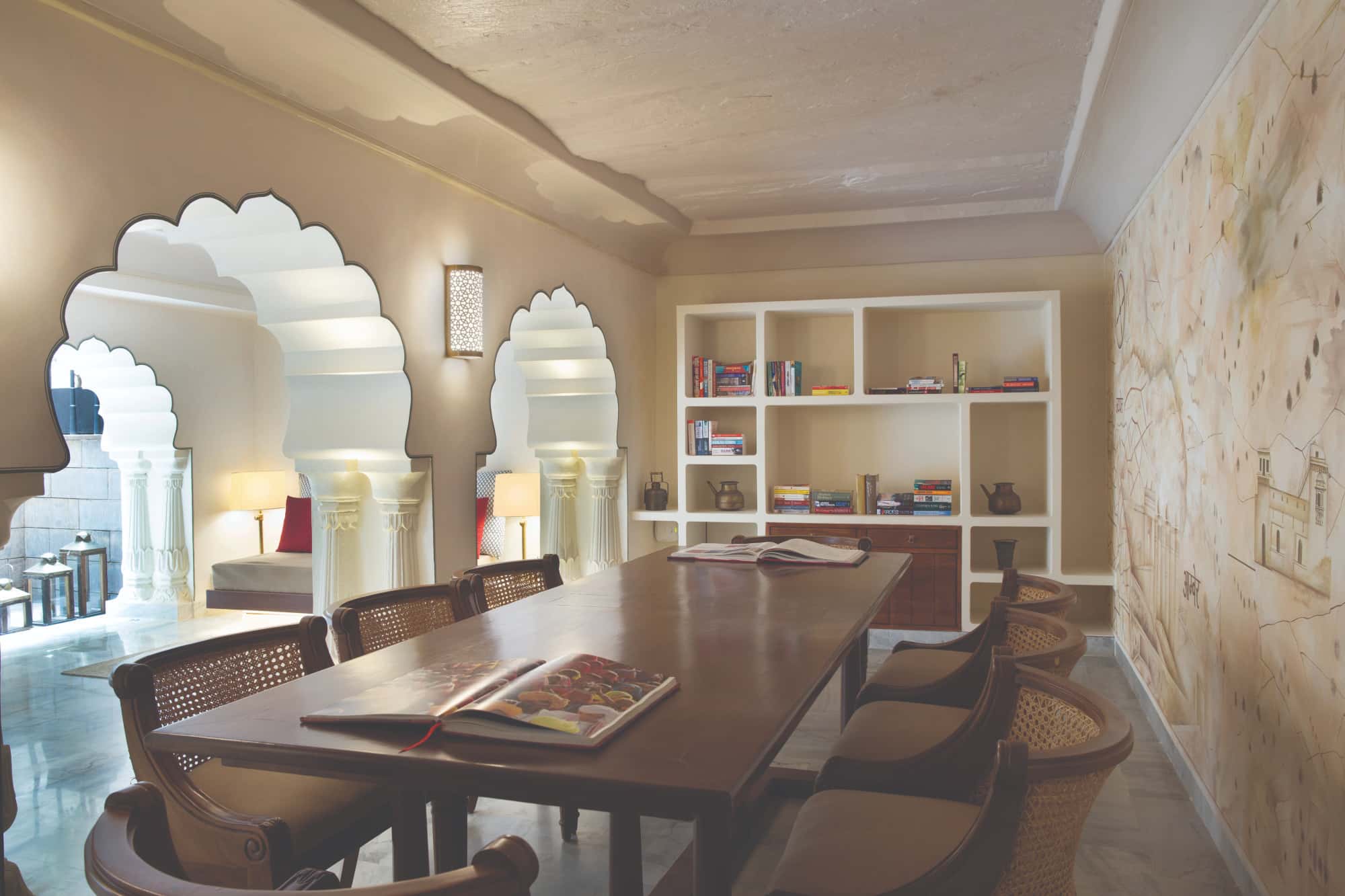 Sensitivity to spaces was crucial to gauge the appropriate lighting solution for areas of such high heritage value